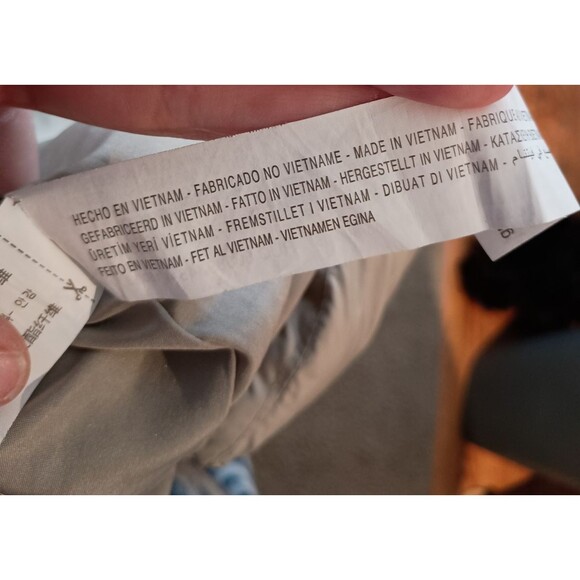 ZARA Tan Hooded Puffer Vest Jacket Full Zip Lined Pockets Women’s Size 11 12 - Picture 8 of 8